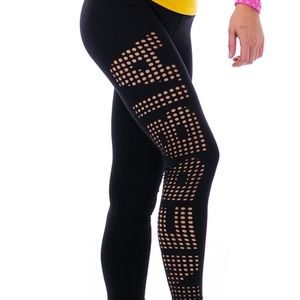 Nebbia | Black Athletic leggings